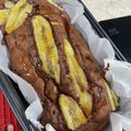 Erikぷん's cooksnap of when they made 焼くまで5分！バナナショコラケーキ♪.