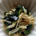 TYSK's cooksnap of when they made 簡単✿わかめとえのきのナムル♡.