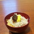 SYNDY's cooksnap of when they made バターと生姜でまかない専用「しらす丼」.