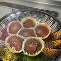 まんだちゃん's cooksnap of when they made 米粉でココア蒸しパン☆卵・油なし。.
