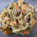 Rick_t's cooksnap of when they made かぼちゃたっぷりクリームパスタ.