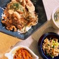 mack♪♪♪'s cooksnap of when they made 簡単豚丼♡ケバブソースがけ！.