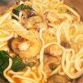 y_u♡'s cooksnap of when they made 激辛✿チゲ風うどん.