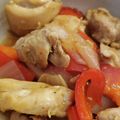 Ra16's cooksnap of when they made 鶏肉と新玉のオイスター炒め♪.