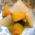 PPPPii0's cooksnap of when they made かぼちゃと大根の煮物.