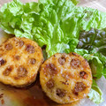 PPPPii0's cooksnap of when they made 簡単♫れんこんで つくねはさみ焼き.