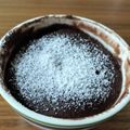atomneko's cooksnap of when they made レンジで簡単☆米粉のフォンダンショコラ。.