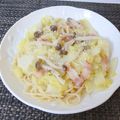 スタイリッシュママ's cooksnap of when they made オッサンの和風カルボナーラ.