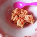 ．apri：）'s cooksnap of when they made 手づかみ離乳食✨レンジ納豆オムレツ✨.