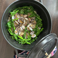 みきんどる's cooksnap of when they made あさりと菜の花の炊き込みご飯.