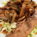 ほのぼのいっこ's cooksnap of when they made ■■定番をアレンジ！豚の黒酢生姜焼き■■.