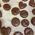 ジジDAN☆'s cooksnap of when they made 寝かさず簡単☆型抜きチョコクッキー.