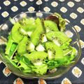 龍青空ママ's cooksnap of when they made ♡ベビーリーフとキウイのサラダ♡.