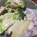 yukotton☆'s cooksnap of when they made 簡単☆ごまマヨドレッシング☆.