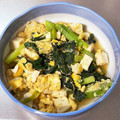 クック4MY57U☆'s cooksnap of when they made あと一品♪って時に　小松菜と豆腐の卵とじ.