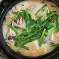 ＋SUN3's cooksnap of when they made 簡単！激ウマ！豚バラ白菜とんこつ醤油鍋♪.