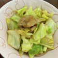 クリちゃん0309's cooksnap of when they made キャベツと鶏肉のオイスター炒め♡.