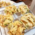 mngyui's cooksnap of when they made 絶対さくさくっ♪春のかき揚げ＊*.