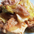 気まぐれ♡雨おんな's cooksnap of when they made 鶏肉と厚揚げとキャベツのガリバタ醤油炒め.