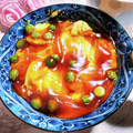 STimeBlues's cooksnap of when they made お気軽●卵１個でちょこっとつくる天津丼.