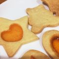 あッか's cooksnap of when they made 市販の飴で☆ステンドグラスクッキー♪.