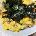 くみことムック's cooksnap of when they made 焼き鳥缶を使った簡単親子丼.