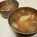 papikun's cooksnap of when they made すいとん.