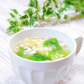 Satoco❋'s cooksnap of when they made レタスと卵の中華スープ☆.