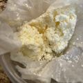 saki1010's cooksnap of when they made *ホエーから*手作りリコッタチーズ♪.
