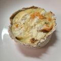 mixaaa's cooksnap of when they made サーモンとブロッコリーのキッシュ.