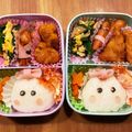 めそるれママ's cooksnap of when they made キャラ弁☆女の子初心者♡ほっぺちゃん弁当.