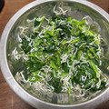 クックBWZVK1☆'s cooksnap of when they made ほうれん草とじゃこのお浸し【作り置き】.