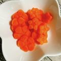 yukarin222's cooksnap of when they made レンチンで簡単♡飾り切り人参の白だし煮.