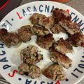 クックBB2Q7N☆'s cooksnap of when they made 麺つゆで味付け簡単♪オクラと大葉のつくね.