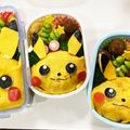 みか姉＠⌒ー⌒＠'s cooksnap of when they made オムすび☆ピカチュウのキャラ弁.