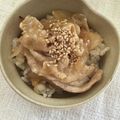 MIKATCH4's cooksnap of when they made 簡単に、塩だれが美味しい【塩豚丼】.