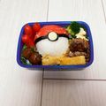 こぐぱんだ's cooksnap of when they made ポケモンキャラ弁*ﾓﾝｽﾀｰﾎﾞｰﾙ*.