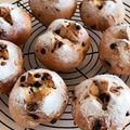 茶ネコ's cooksnap of when they made ドライフルーツとクリームチーズのパン♡.