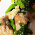 no1642's cooksnap of when they made 鶏肉とほうれん草の中華炒め.
