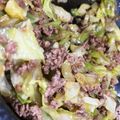 no1642's cooksnap of when they made キャベツと挽肉の春雨炒め☻.