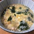 北京パンダ's cooksnap of when they made 鮭とワカメの卵とじ雑炊.