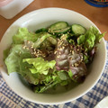 クック49L4Ho☆'s cooksnap of when they made 蒸しレタスの柚子胡椒ナムル.