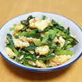 ドルフィンサーモン's cooksnap of when they made お箸が止まらない♡小松菜と卵のナムル.