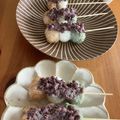 yamたん's cooksnap of when they made ひな祭りに　三色団子風一口おにぎり.