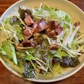 さすらい's cooksnap of when they made 水菜のシーザーサラダ風。.