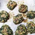 クック1H8IXH☆'s cooksnap of when they made 洗い物０！離乳食　バナナほうれん草おやき.