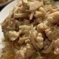 MULA's cooksnap of when they made 鳥ひき肉とえのきの麻婆春雨.