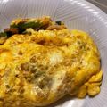 クックN46JBG☆'s cooksnap of when they made ベーコンとほうれん草のチーズオムレツ.