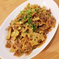 はるあいか's cooksnap of when they made 簡単激ウマ♡豚バラ蓮根のにんにく醤油炒め.