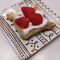 ayamihaママ's cooksnap of when they made パイシートで簡単！いちごパイ.